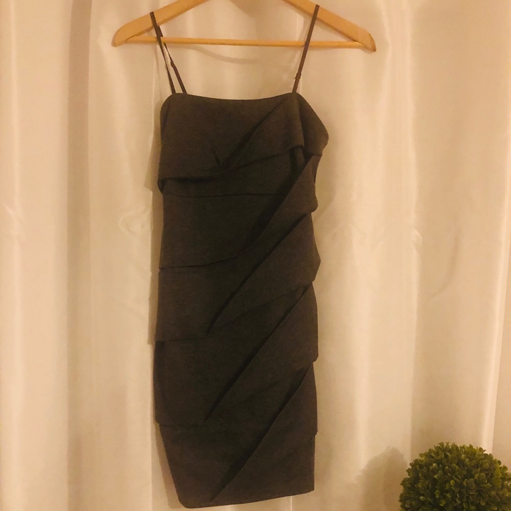 NWT Dressy Dark Gray dress